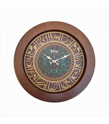ساعت دیواری با اعداد فارسی