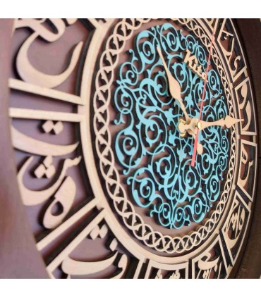 خرید ساعت دیواری چوبی خاص