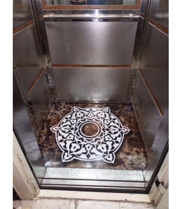 کفپوش آسانسور طرح سنگ