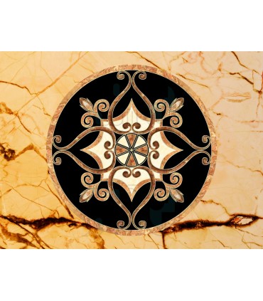 کفپوش آسانسور طرح سنگ گلدار