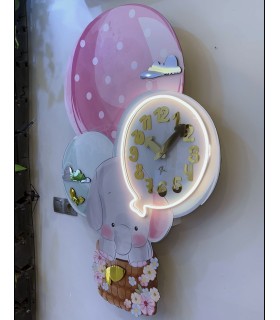 ساعت دیواری فانتزی بچه گانه