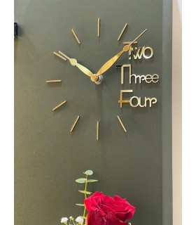 ساعت دیواری آینه ای جدید