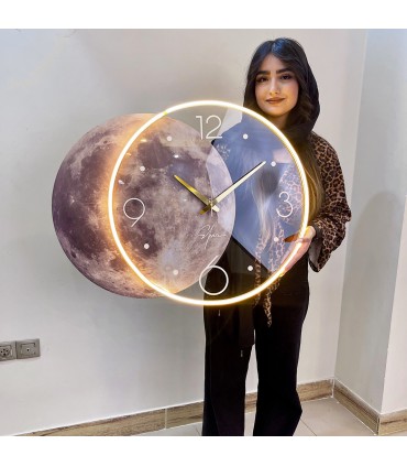 ساعت دیواری نوری