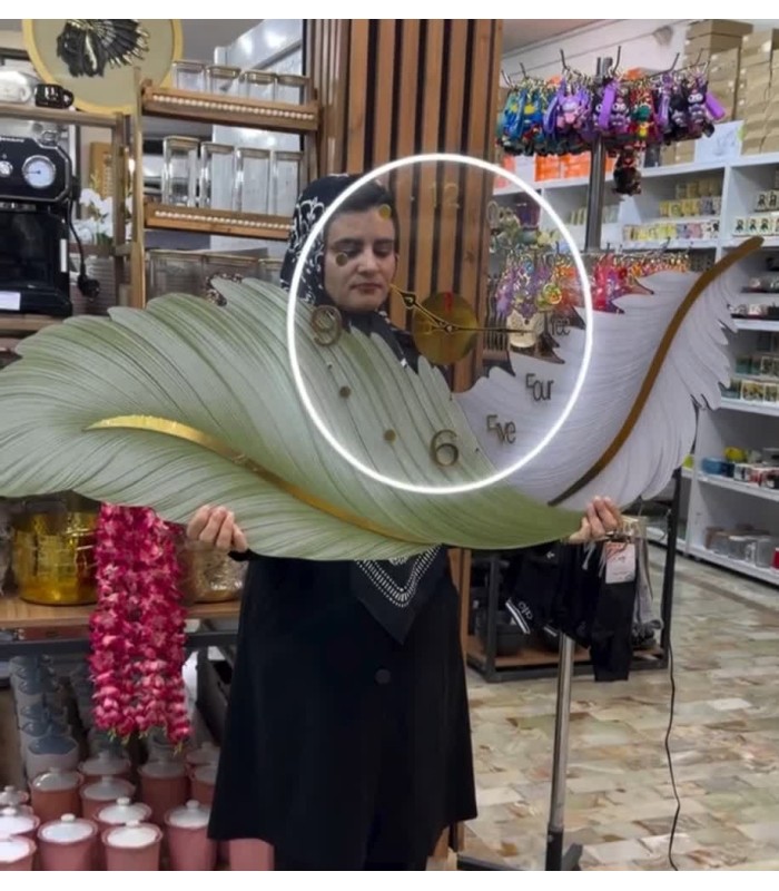 ساعت دیواری پر نوری