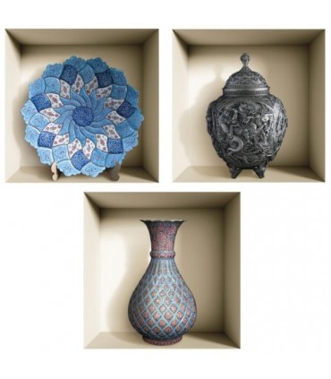 طاقچه مجازی سه بعدی طرح تاریخ