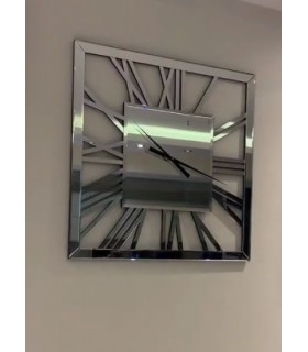 ساعت دیواری آینه ای طرح سهیلا